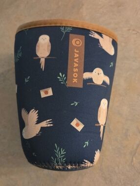 Javasok Harry Potter Hedwig Themed Neoprene Cup Sleeve - Never Used